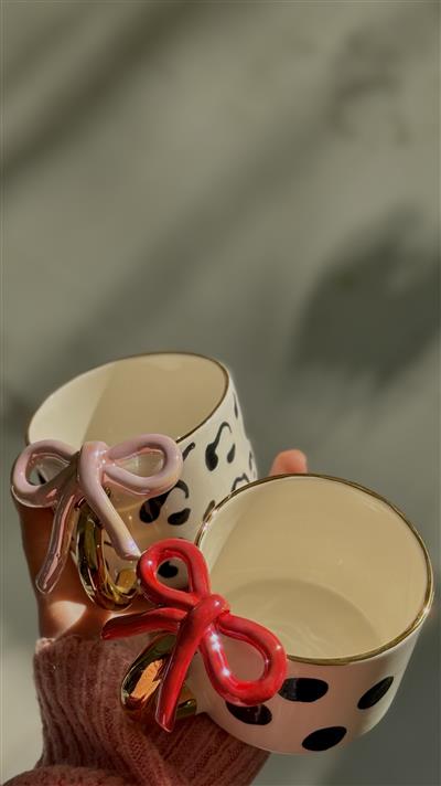 Kurdele Mug İkili Takım